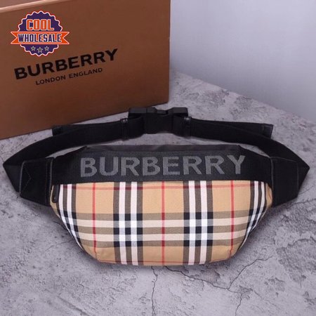 Burberry Bum Bag Vintage Check Medium Archive Beige/Black