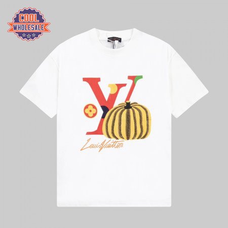yayoi kusama joint series pumpkin print short-sleeved t-shirt white