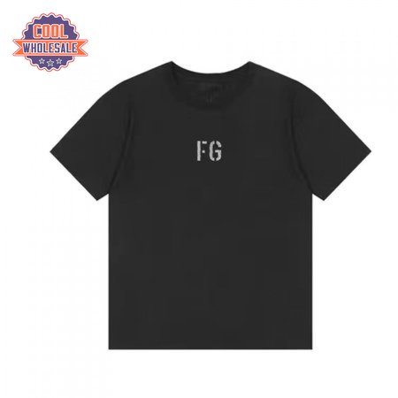 Fear of God FG Logo T-shirt Vintage Black
