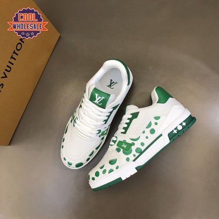 Trainer Yayoi Kusama Green White