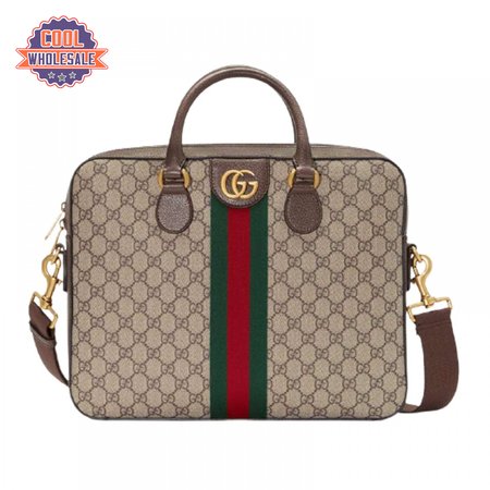 Gucci Canvas Ophidia GG Briefcase - GBC003