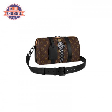 city keepall monogram canvas other in brown ldb037