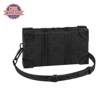 soft trunk wallet taurillon monogram leather lmb015