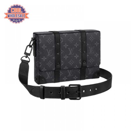 trunk messenger monogram eclipse coated canvas lmb014