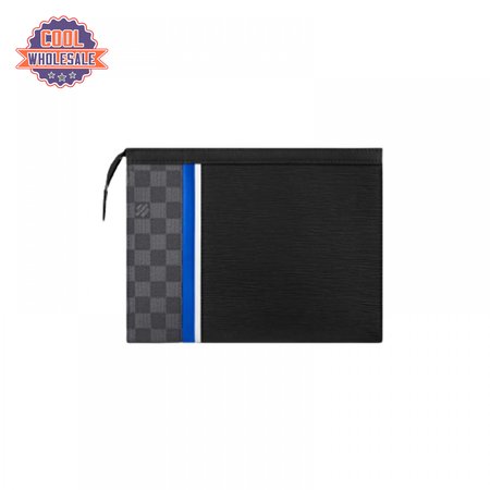 pochette voyage mm epi damier graphite lp60