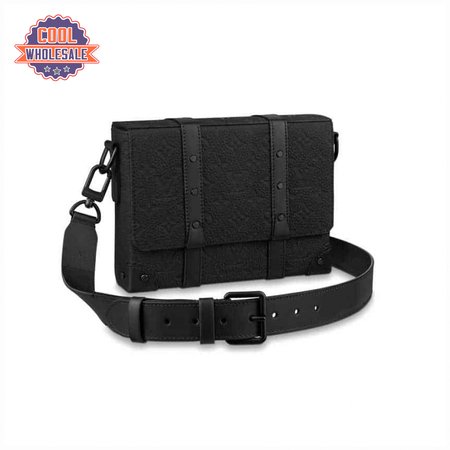 trunk messenger bag taurillon monogram leather m57726