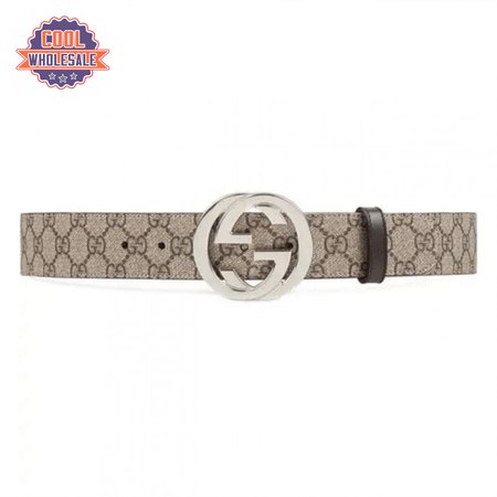 GUCCI GG SUPREME BELT WITH G BUCKLE - B37