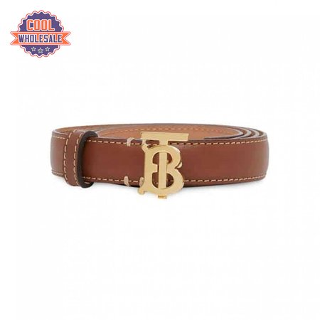 BURBERRY MONOGRAM MOTIF BUCKLE BELT - B32