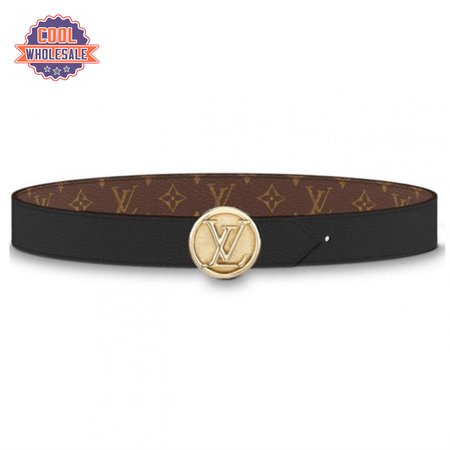 monogram circle logo 35mm reversible belt - b154