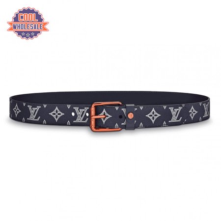 belt voya.ger monogram upside down ink na.vy - b99