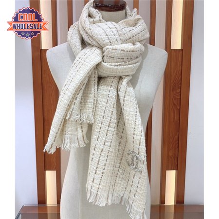 chanel 100% cashmere scarf