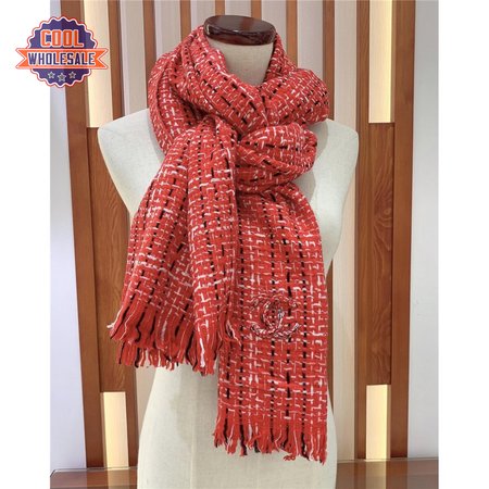 chanel 100% cashmere scarf