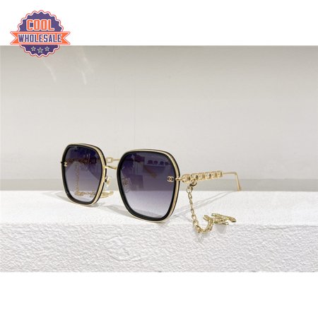 chanel chain square sunglasses