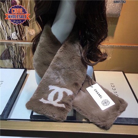 chanel mink fur scarf scarves