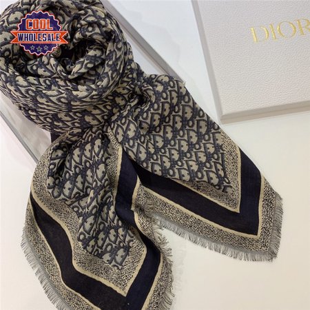 dior print shawl