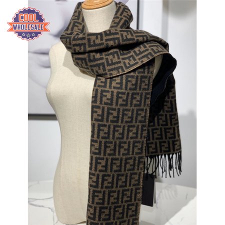 Fendi cashmere shawl Brown