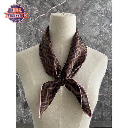 fendi silk square scarf