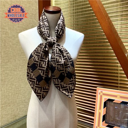 fendi silk square scarf
