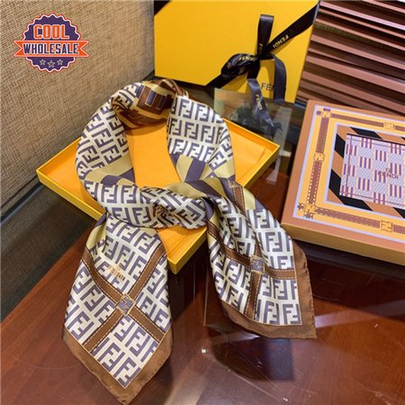 fendi silk square scarf