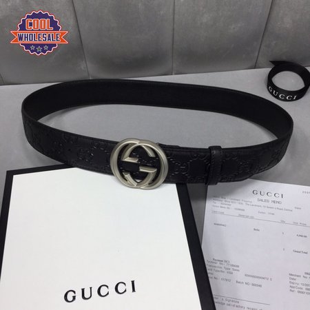 gucci belt 40mm Silver