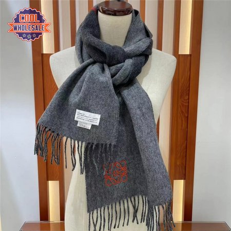 loewe wool cashmere scarfs
