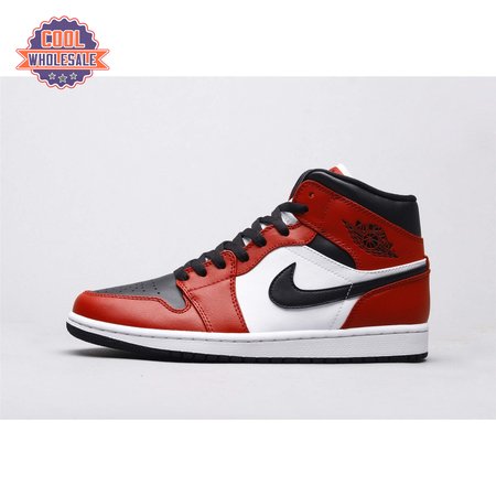 Air Jordan 1 Mid Chicago Toe Unisex