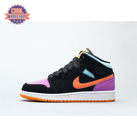 Air Jordan 1 Mid Multi-Color Women's