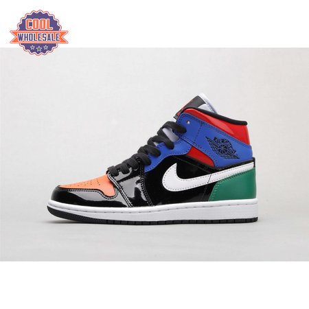 Air Jordan 1 Mid Multi Patent Unisex