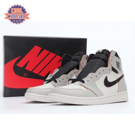 Air jordan 1 x Nike SB high og light bone Unisex