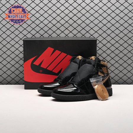 Jordan 1 Retro High Black Metallic Gold (2020) Unisex