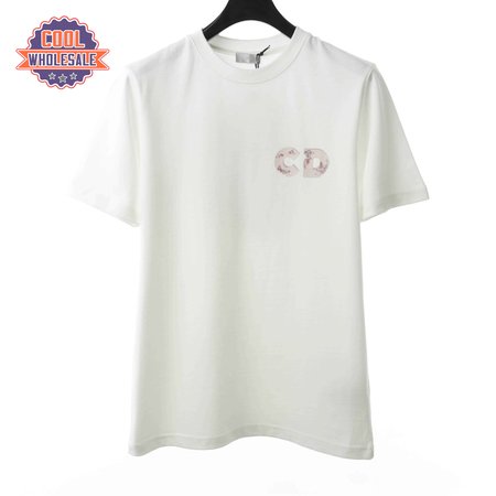 DIOR COUPLE BASKETBALL TIGHT-KNIT T-SHIRT