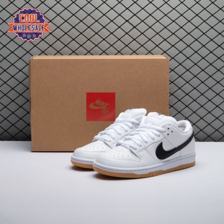 Nike SB Dunk Low Orange Label White Black Unisex