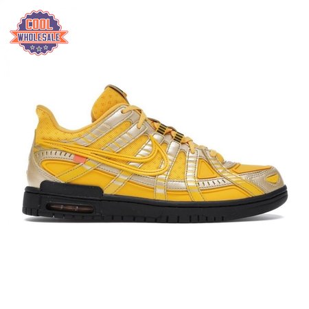 Off-White x Air Rubber Dunk 'University Gold' Men's