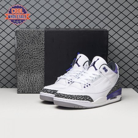 Air Jordan 3 Dark Iris CT8532-105 Men's