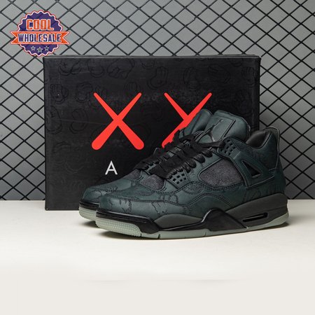Jordan 4 Retro Kaws Black 930155-001 Men's