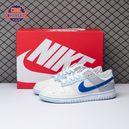 Nike Dunk Low Ivory Hyper Royal FB1543-141 Unisex