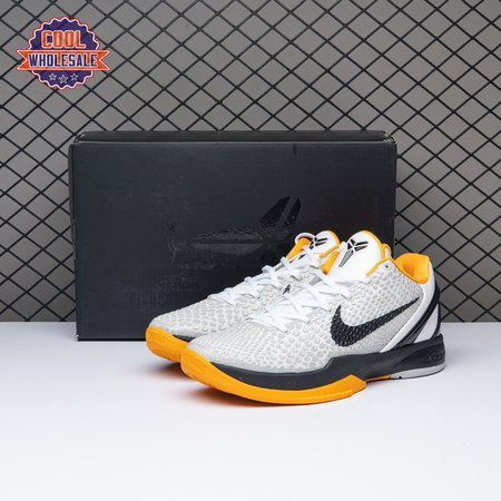 Kobe 6 Protro Playoff Pack White Del Sol CW2190-100 Men's