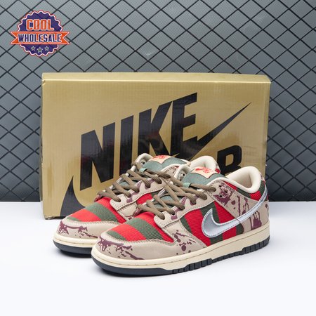 Nike SB Dunk Low Freddy Krueger Men's