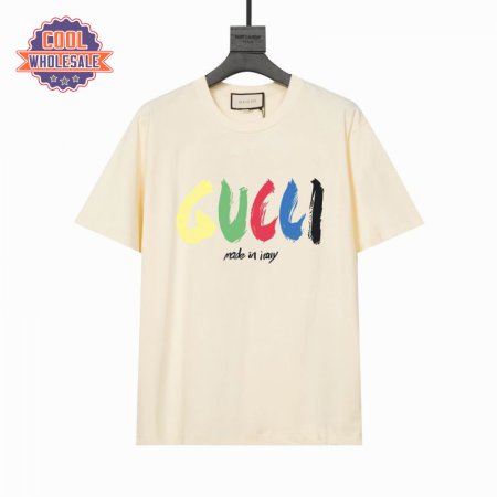 GUCCI LOGO T-Shirt Beige