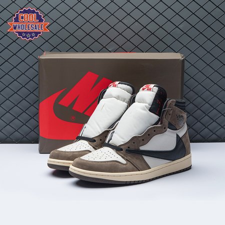 Travis Scott x Air Jordan 1 Retro High OG 'Mocha' Unisex
