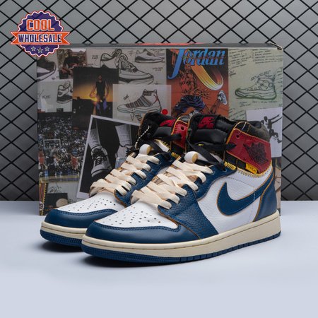 Jordan 1 Retro High Union Los Angeles Blue Toe Men's