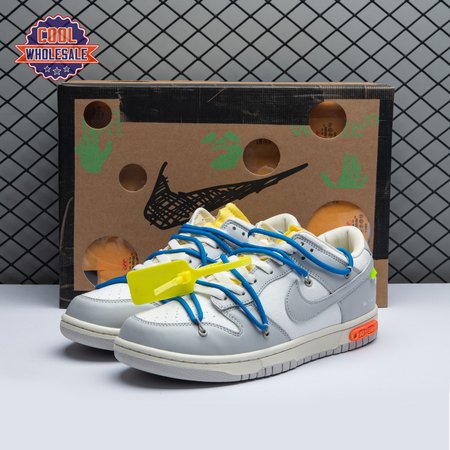 Nike Dunk Low Off-White Lot 10 DM1602 112 Unisex