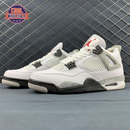 Jordan 4 Retro White Cement 840606-192 Unisex