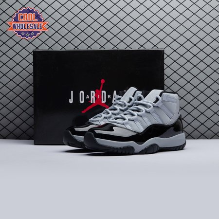 Air Jordan 11 Gray and Black CT8012-005 Men's