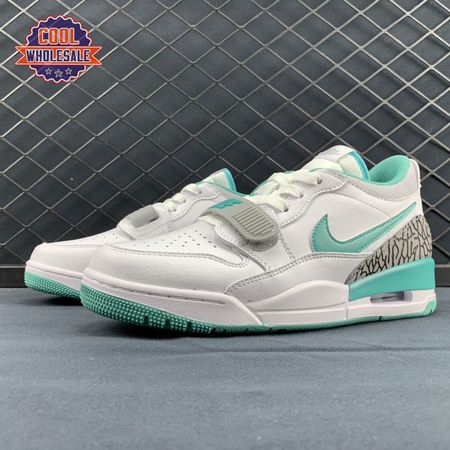 Jordan Legacy 312 Low White Turquois CD7069-130 Unisex
