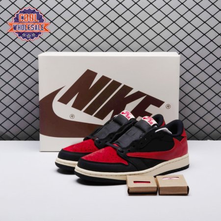 Travis Scott x Air Jordan 1 Low Bred Unisex