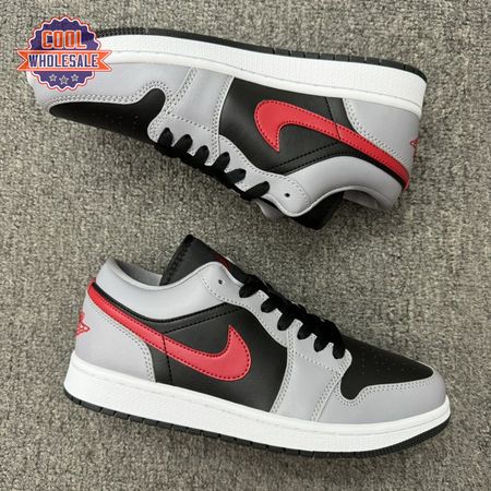 Jordan 1 Low Cement Grey Fire Red FZ4183-002 Unisex