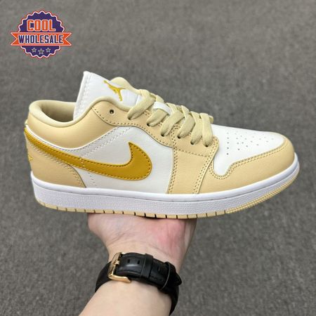 Jordan 1 Low Sail Yellow Ochre DC0774-170 Unisex