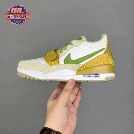 Jordan Legacy 312 Low Golden Moss Alligator DX9260-001 Unisex