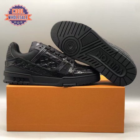 Black Trainer Sneakers